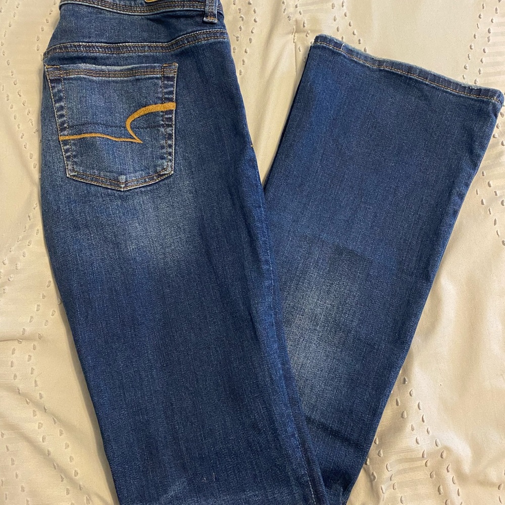 American Eagle Kick Boot Cut Jeans size 4 long